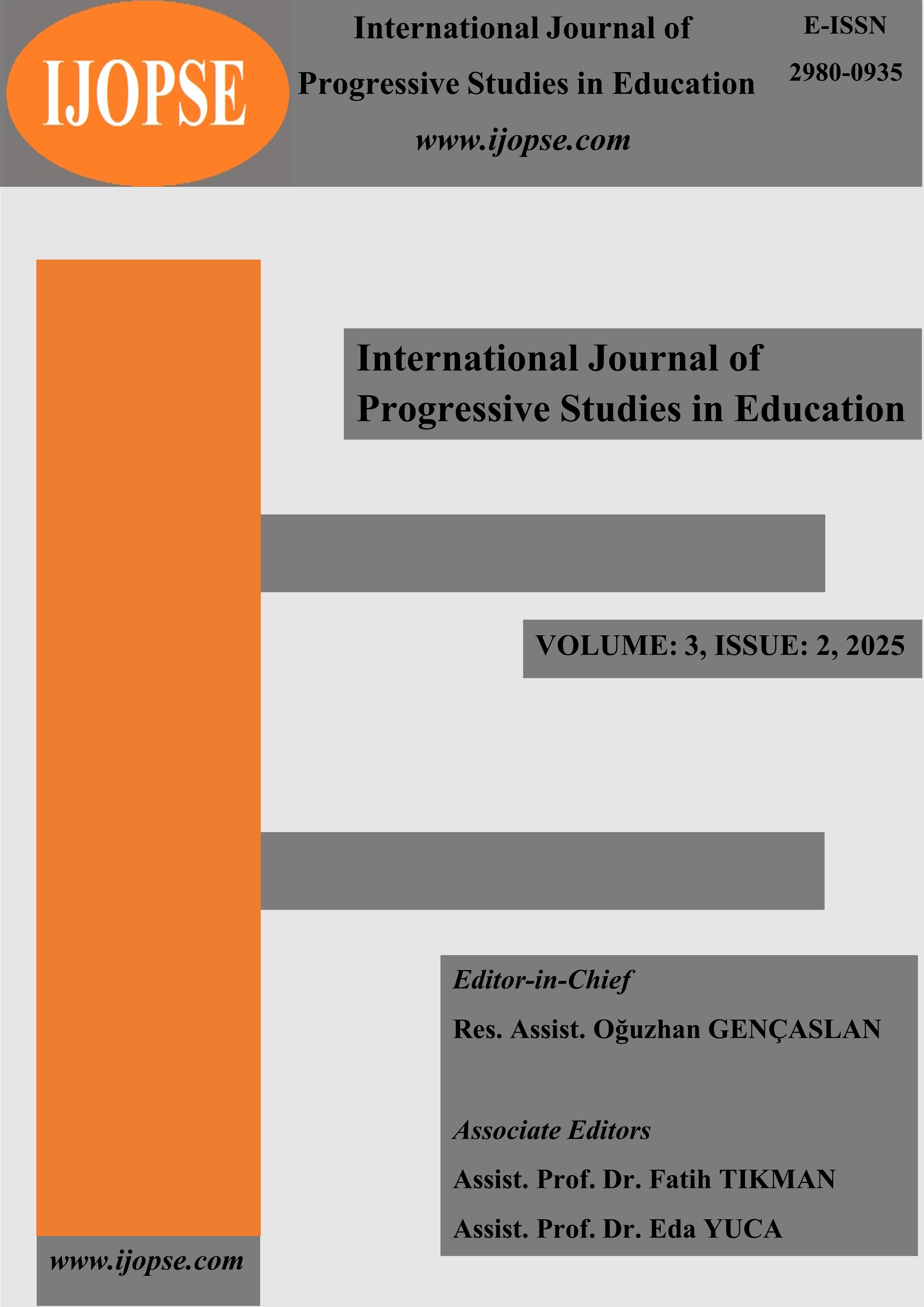 					View Vol. 3 No. 2 (2025): Ijopse
				